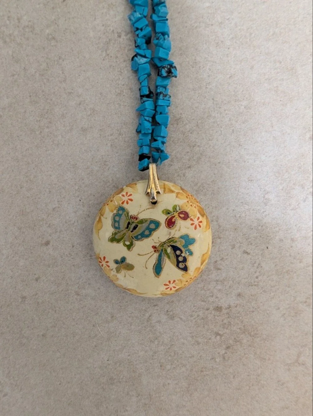 Butterfly Dsigns handcrafted necklace